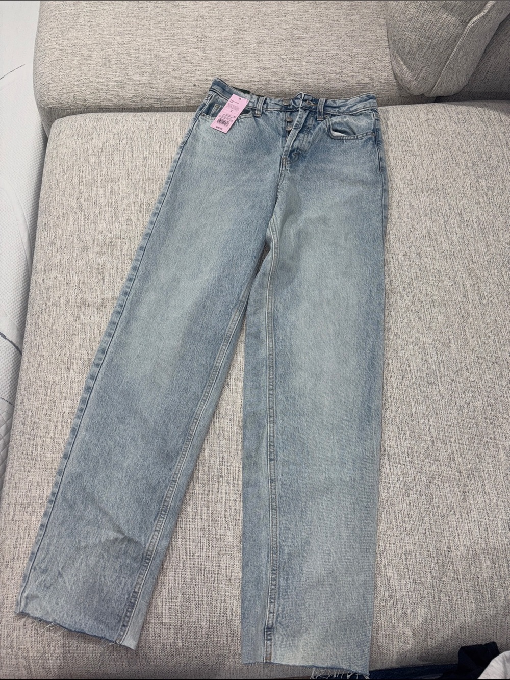 wild fable Light Blue Straight Leg Jeans